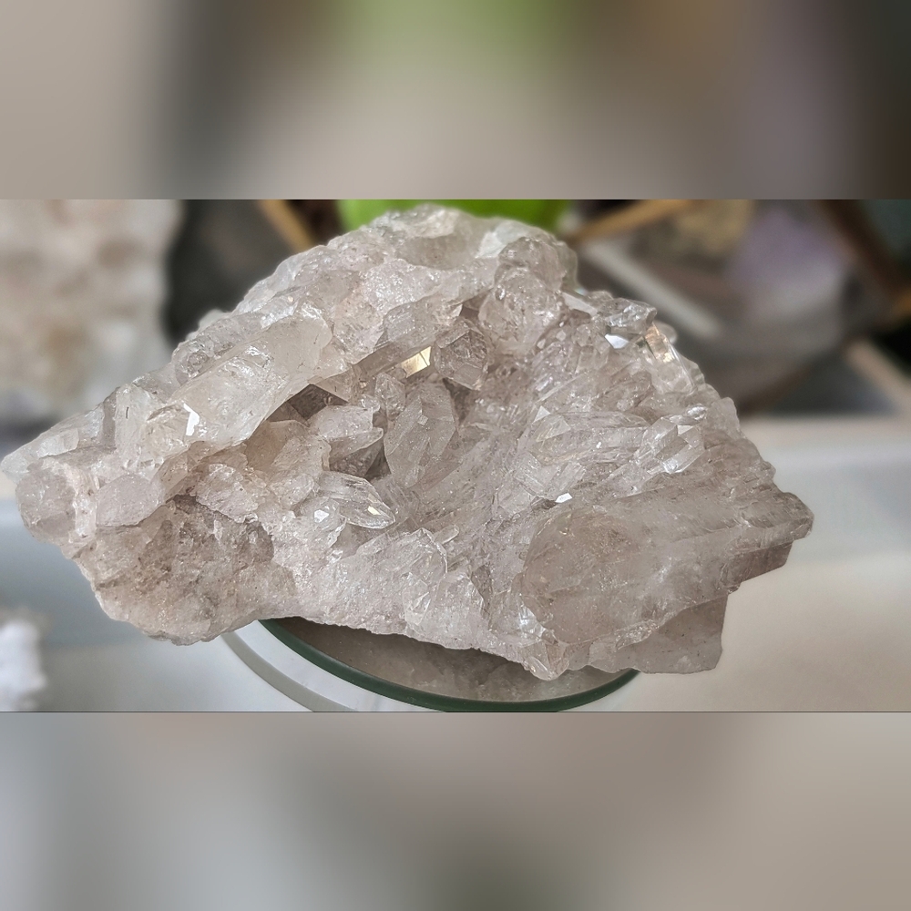 Clear Quartz Crystal Cluster
